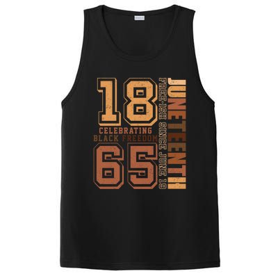 Juneteenth Freegiftish Since 1865 Black History Black Freedom Gift PosiCharge Competitor Tank