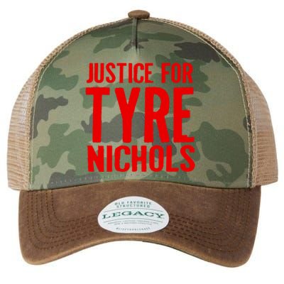 Justice For Tyre Nichols Tribute Legacy Tie Dye Trucker Hat