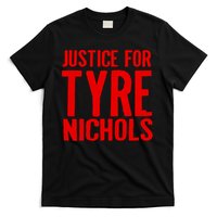 Justice For Tyre Nichols Tribute T-Shirt