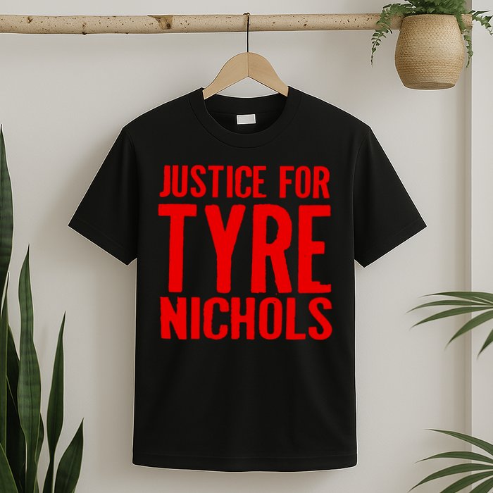 Justice For Tyre Nichols Tribute T-Shirt