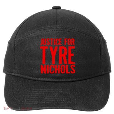 Justice For Tyre Nichols Tribute 7-Panel Snapback Hat