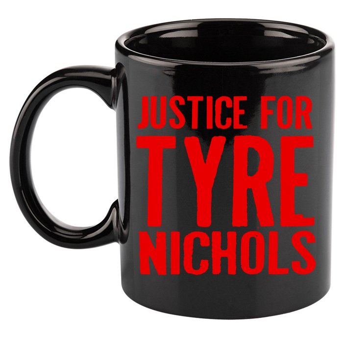 Justice For Tyre Nichols Tribute 11oz C Handle Ceramic Mug
