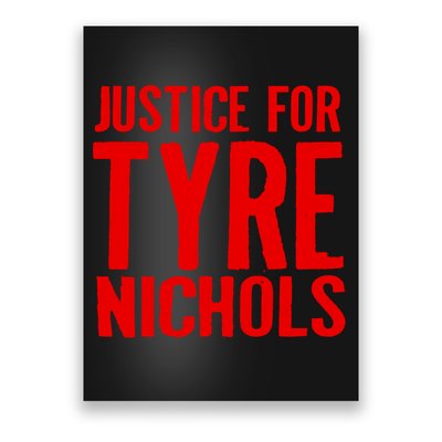 Justice For Tyre Nichols Tribute Poster