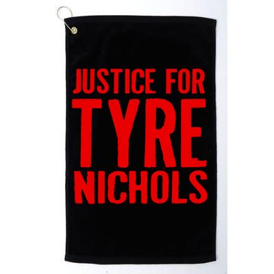 Justice For Tyre Nichols Tribute Golf Towel