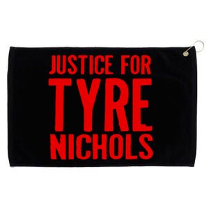 Justice For Tyre Nichols Tribute Grommeted Golf Towel