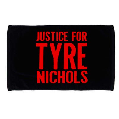 Justice For Tyre Nichols Tribute Microfiber Hand Towel