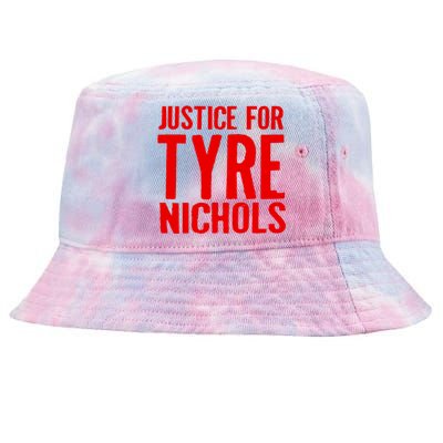 Justice For Tyre Nichols Tribute Tie-Dyed Bucket Hat