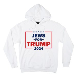 Jews For Trump 2024 Trump Supporters Hoodie