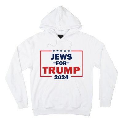 Jews For Trump 2024 Trump Supporters Hoodie