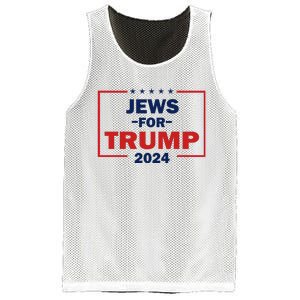 Jews For Trump 2024 Trump Supporters Mesh Reversible Basketball Jersey Tank