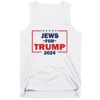 Jews For Trump 2024 Trump Supporters Tank Top