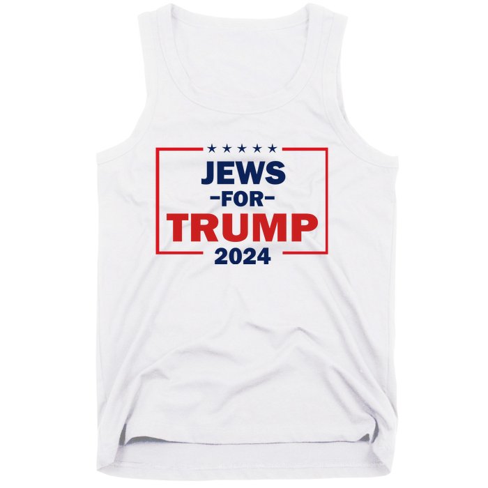 Jews For Trump 2024 Trump Supporters Tank Top