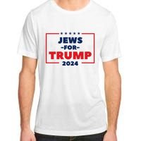 Jews For Trump 2024 Trump Supporters Adult ChromaSoft Performance T-Shirt