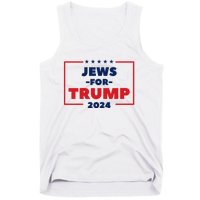 Jews For Trump 2024 Trump Supporters Tank Top