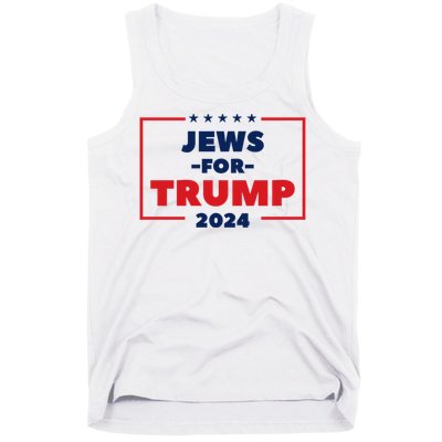 Jews For Trump 2024 Trump Supporters Tank Top