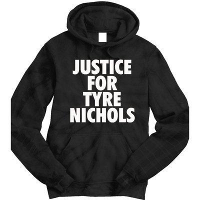 Justice For Tyre Nichols Tie Dye Hoodie