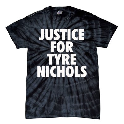 Justice For Tyre Nichols Tie-Dye T-Shirt