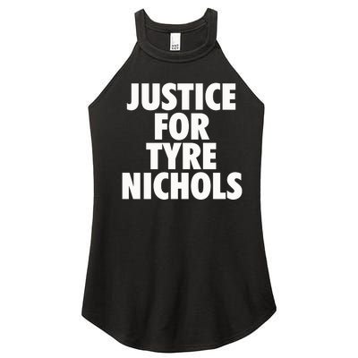 Justice For Tyre Nichols Women’s Perfect Tri Rocker Tank