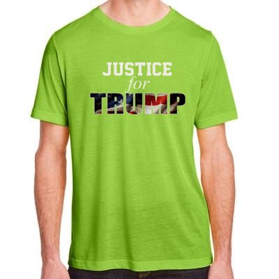 Justice For Trump Funny Donald Trump 2024 Election Costume Cute Gift Adult ChromaSoft Performance T-Shirt