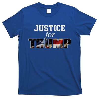 Justice For Trump Funny Donald Trump 2024 Election Costume Cute Gift T-Shirt