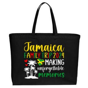 Jamaica Family Trip 2024 Making Memories Jamaica Vacation Cotton Canvas Jumbo Tote