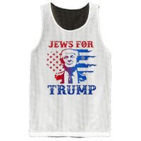 Jews For Trump 2024 Israel Usa Hebrew Election Jewish Vote Mesh Reversible Basketball Jersey Tank