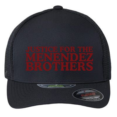 Justice For The Menendez Brothers Flexfit Unipanel Trucker Cap