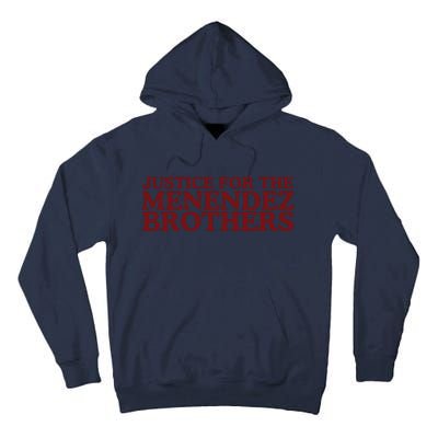 Justice For The Menendez Brothers Tall Hoodie