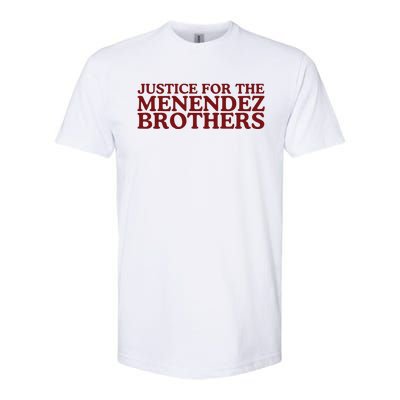 Justice For The Menendez Brothers Softstyle CVC T-Shirt