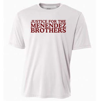 Justice For The Menendez Brothers Cooling Performance Crew T-Shirt