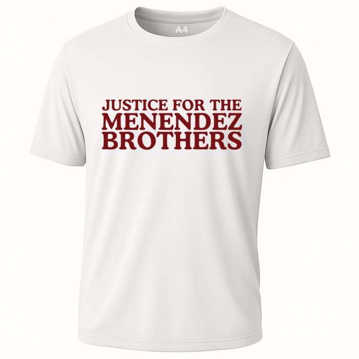Justice For The Menendez Brothers Cooling Performance Crew T-Shirt