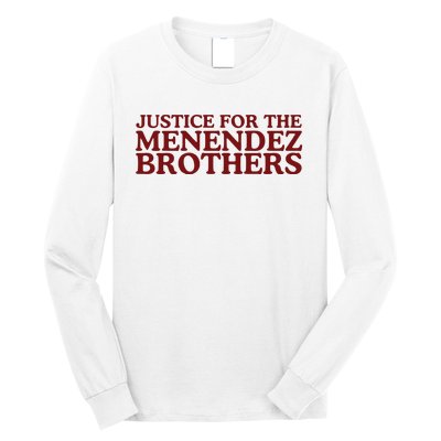 Justice For The Menendez Brothers Long Sleeve Shirt