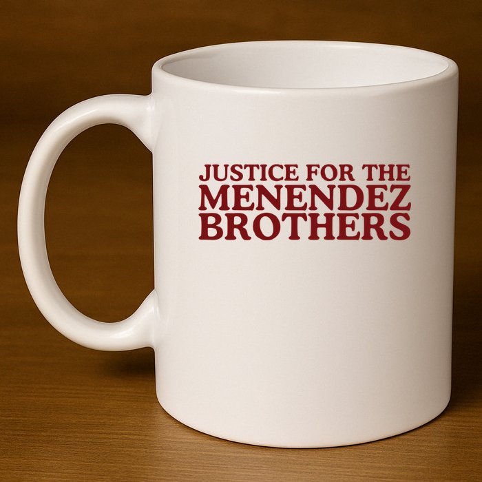 Justice For The Menendez Brothers 11oz C Handle Ceramic Mug