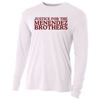 Justice For The Menendez Brothers Cooling Performance Long Sleeve Crew