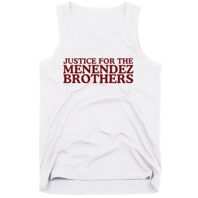 Justice For The Menendez Brothers Tank Top