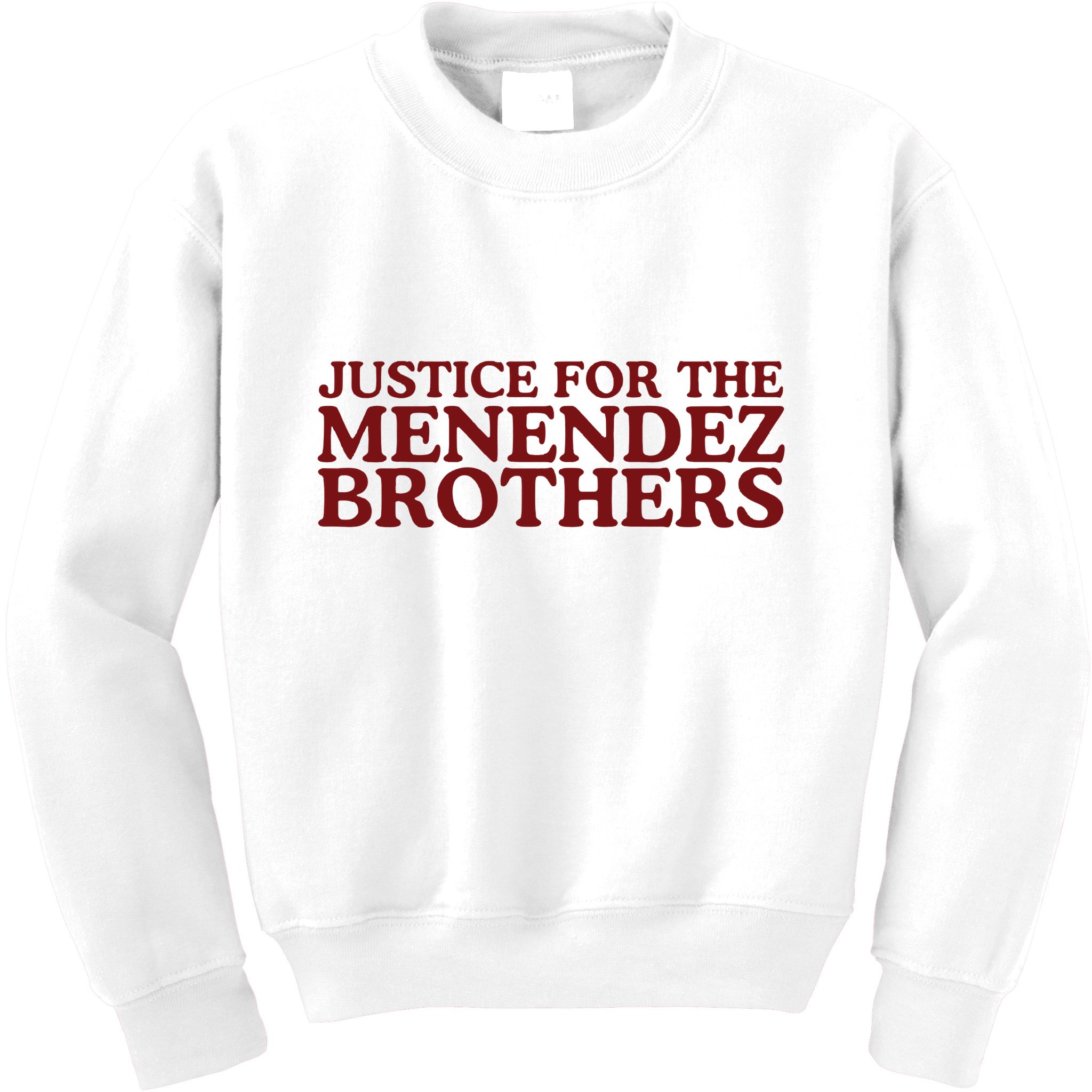 Justice For The Menendez Brothers Kids Sweatshirt