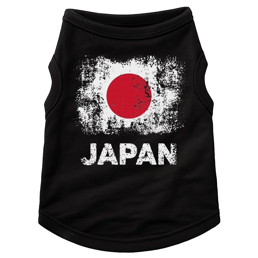Japanese Flag Tokyo Patriotic Japan Flag Doggie Tank