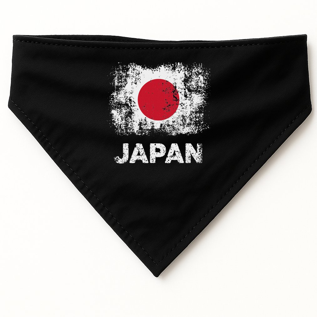 Japanese Flag Tokyo Patriotic Japan Flag USA-Made Doggie Bandana