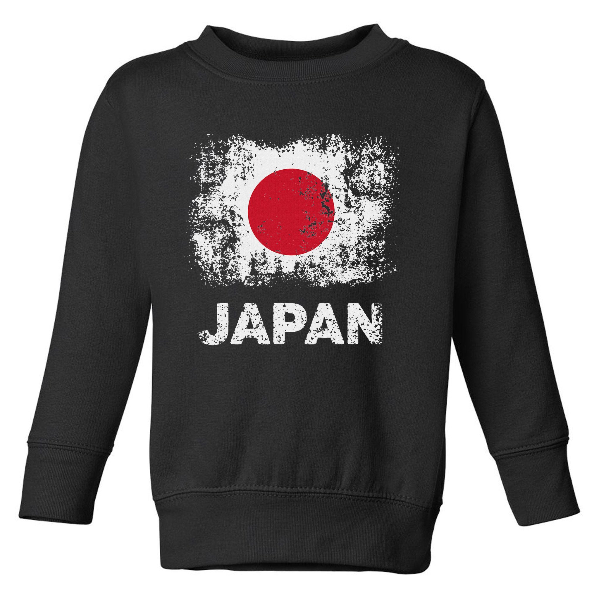 Japanese Flag Tokyo Patriotic Japan Flag Toddler Sweatshirt