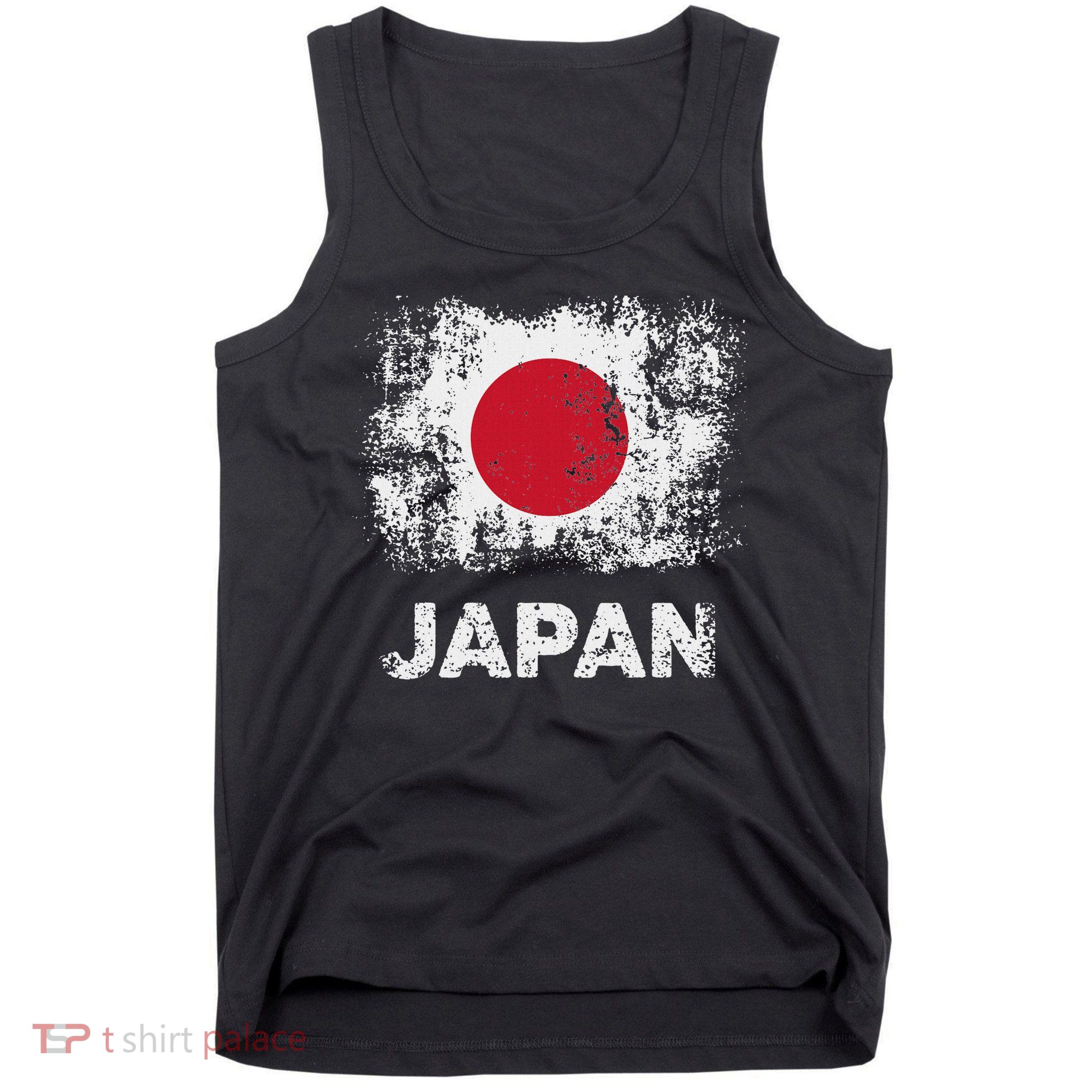 Japanese Flag Tokyo Patriotic Japan Flag Tank Top