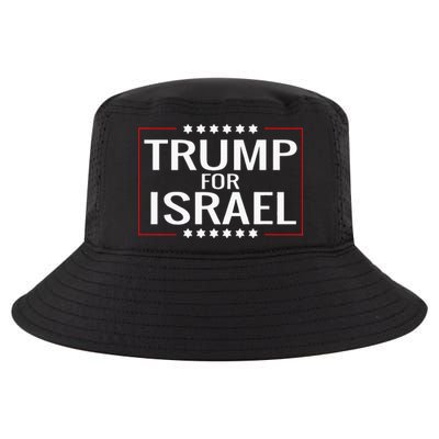 Jews For Trump 2020 Hebrew Rally Signjewish Israel Cool Comfort Performance Bucket Hat