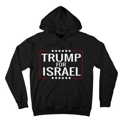 Jews For Trump 2020 Hebrew Rally Signjewish Israel Hoodie