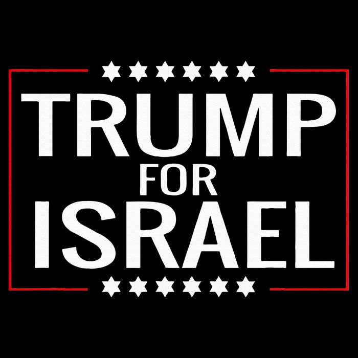 Jews For Trump 2020 Hebrew Rally Signjewish Israel Baby Bodysuit