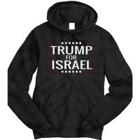 Jews For Trump 2020 Hebrew Rally Signjewish Israel Tie Dye Hoodie