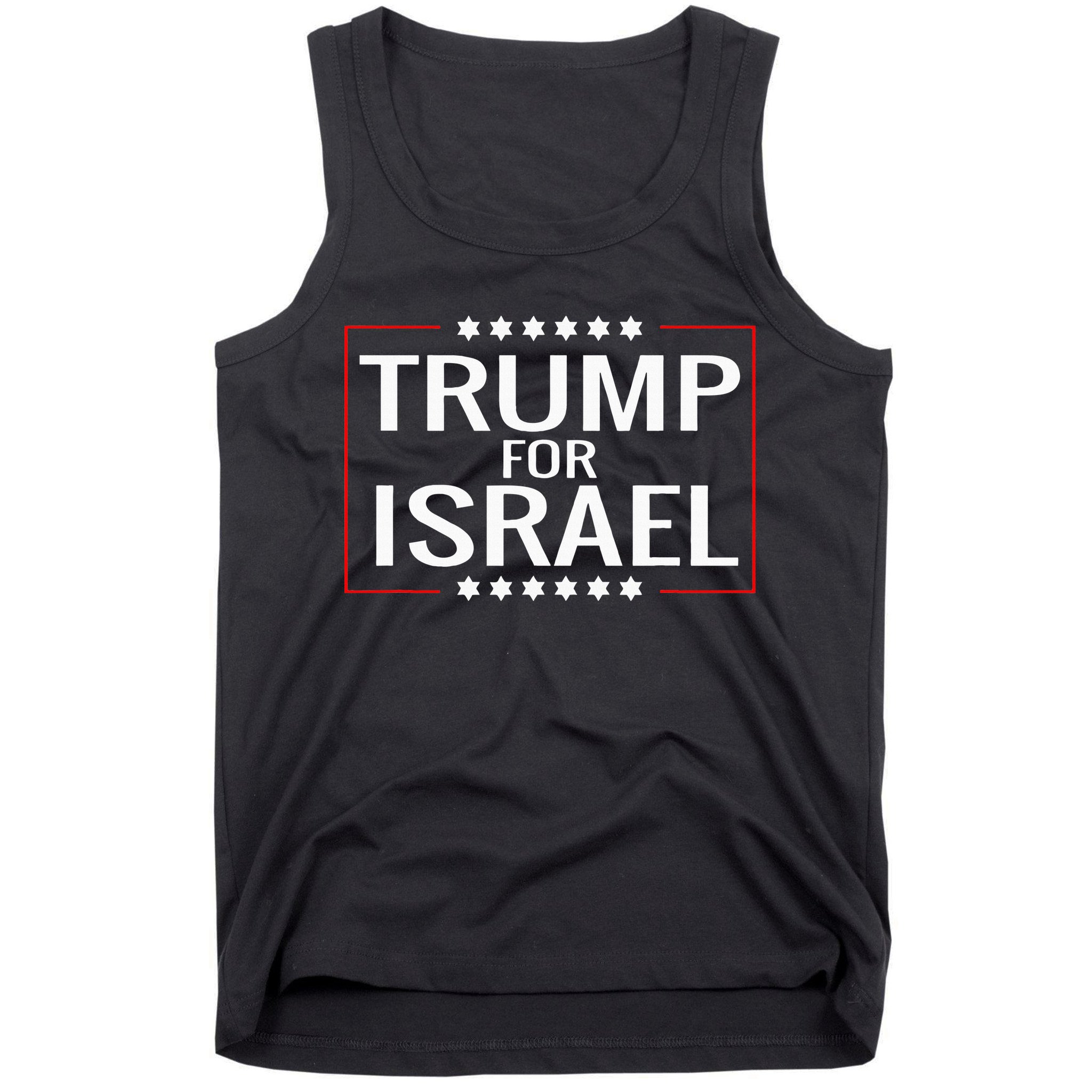 Jews For Trump 2020 Hebrew Rally Signjewish Israel Tank Top
