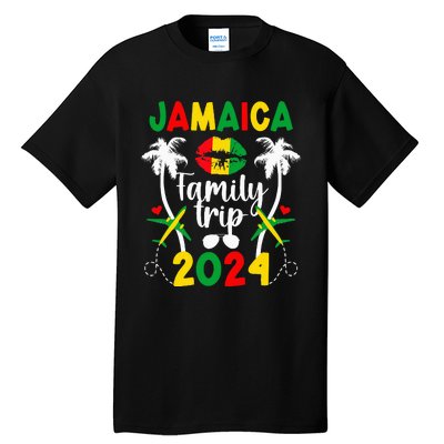 Jamaica Family Trip 2024 Jamaica Vacation 2024 Travel Family Tall T-Shirt