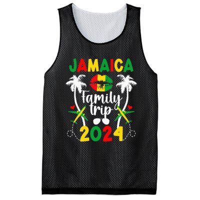 Jamaica Family Trip 2024 Jamaica Vacation 2024 Travel Family Mesh Reversible Basketball Jersey Tank