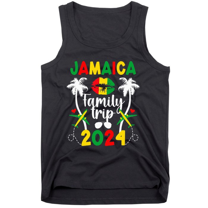 Jamaica Family Trip 2024 Jamaica Vacation 2024 Travel Family Tank Top