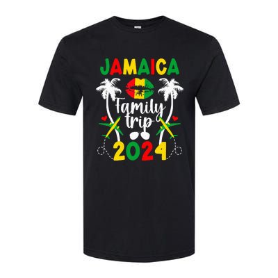 Jamaica Family Trip 2024 Jamaica Vacation 2024 Travel Family Softstyle CVC T-Shirt