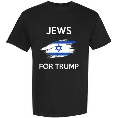 Jews For Trump Jew Support Trump Garment-Dyed Heavyweight T-Shirt